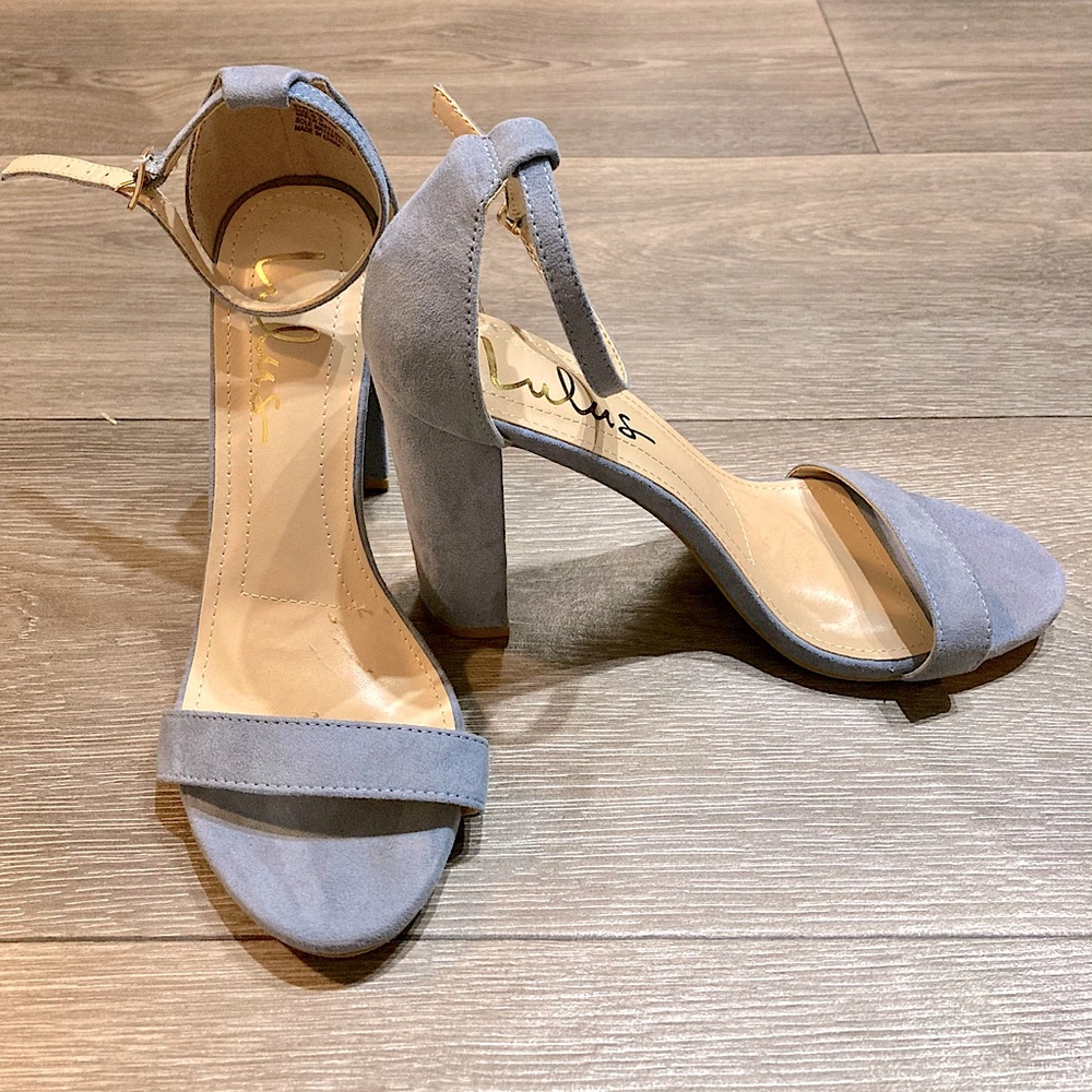 Lulus Light Blue Heels